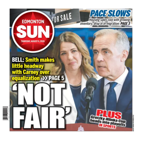 Cover of Edmonton Sun