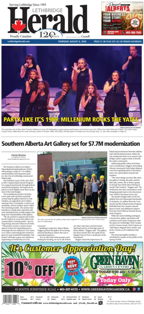 Cover of Lethbridge Herald