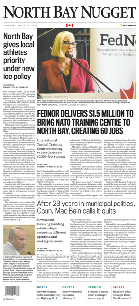 Cover of North Bay Nugget