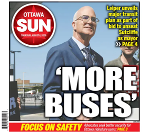 Cover of Ottawa Sun