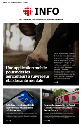 Cover of Radio-Canada Info