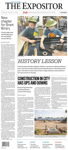 Cover of The Expositor (Brantford)