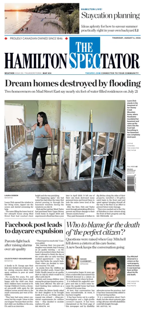Cover of The Hamilton Spectator
