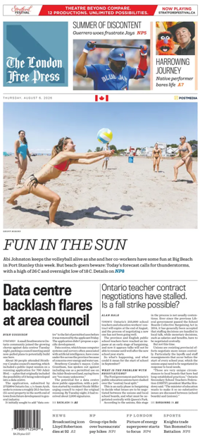 Cover of The London Free Press