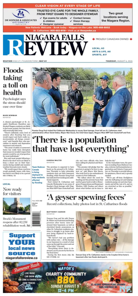 Cover of The Niagara Falls Review