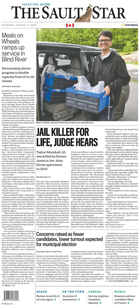 Cover of The Sault Star
