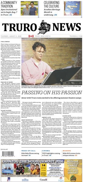 Cover of Truro News