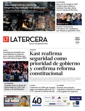 Cover of La Tercera