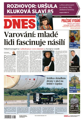Cover of Dnes Prague Edition