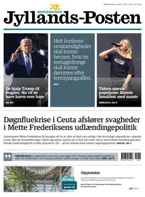Cover of Jyllands-Posten