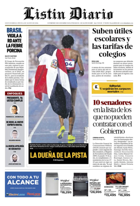 Cover of Listin Diario