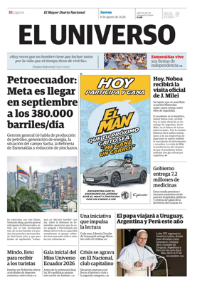 Cover of El Universo