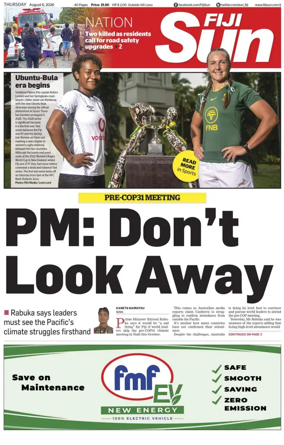 Cover of Fiji Sun
