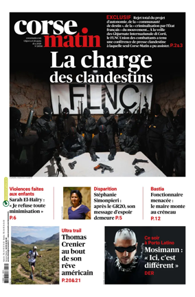 Cover of Corse Matin