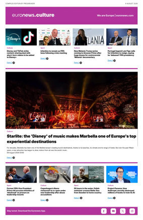 Cover of Euronews Culture and Sport Compiled Edition