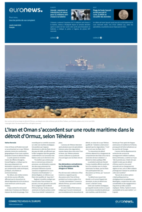 Cover of EuroNews (French Edition)