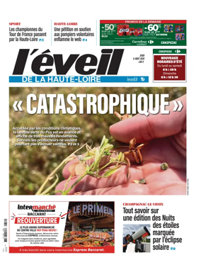 Cover of L'Eveil de la Haute-Loire