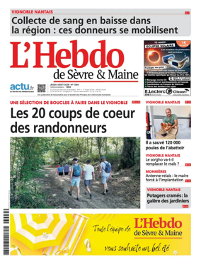 Cover of L'Hebdo de Sevre et Maine
