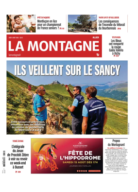 Cover of La Montagne (Montlucon)