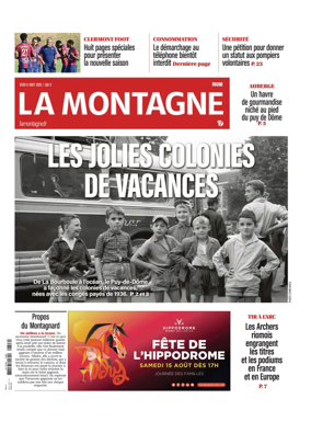 Cover of La Montagne (Riom)