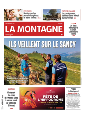 Cover of La Montagne (Vichy)