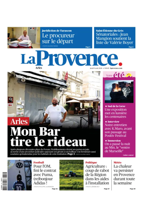 Cover of La Provence Arles