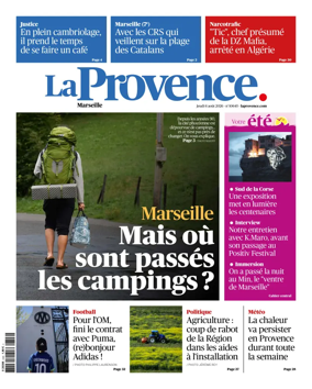 Cover of La Provence Marseille