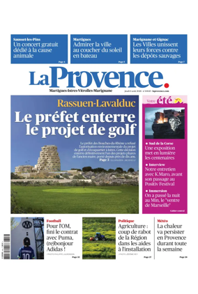 Cover of La Provence Martigues-Istres-Vitrolles-Marignane