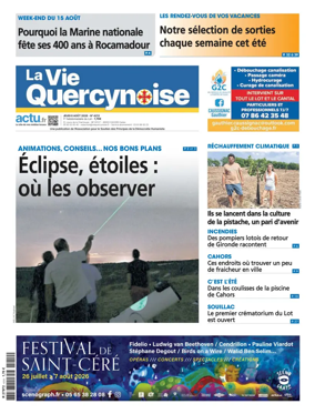 Cover of La Vie Quercynoise