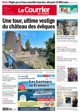 Cover of Le Courrier de l’Ouest (Nord Anjou)