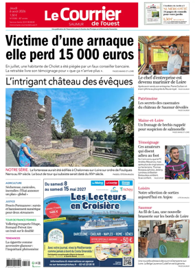 Cover of Le Courrier de l’Ouest (Saumur)