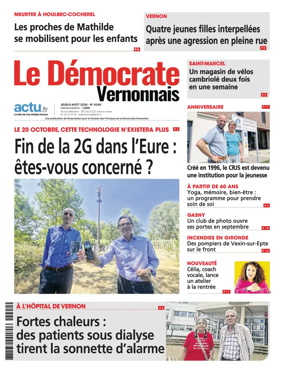 Cover of Le Democrate Vernonnais