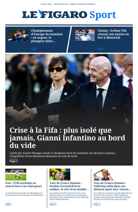 Cover of Le Figaro Sport