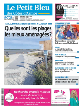 Cover of Le Petit Bleu