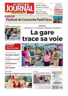 Cover of Le Petit Journal - L'hebdo local du Lot
