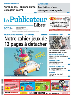 Cover of Le Publicateur Libre