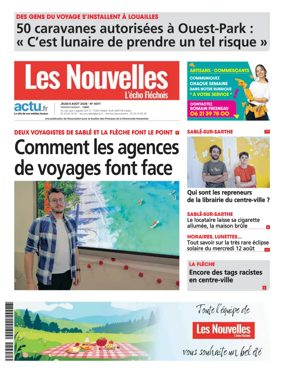 Cover of Les Nouvelles - L'Echo Flechois (FL)