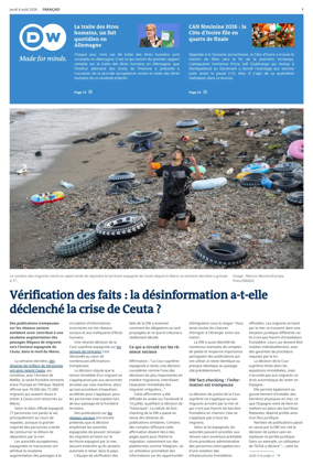 Cover of Deutsche Welle (French Edition)