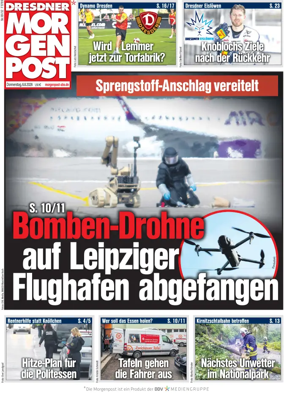 Cover of Dresdner Morgenpost