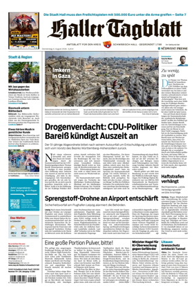 Cover of Haller Tagblatt