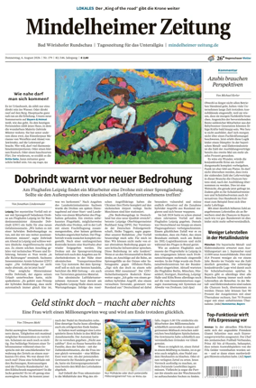 Cover of Mindelheimer Zeitung