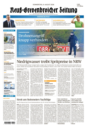 Cover of Neuss-Grevenbroicher Zeitung Neuss