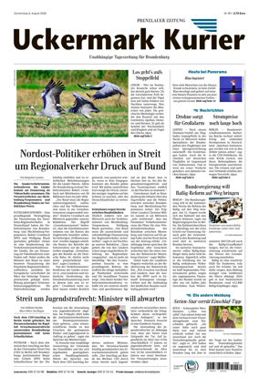 Cover of Prenzlauer Zeitung