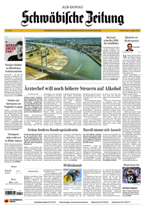 Cover of Schwabische Zeitung (Alb-Donau)