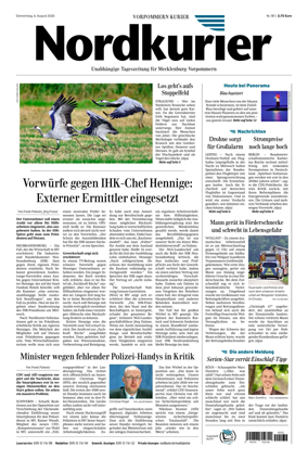 Cover of Vorpommern Kurier (Anklam)