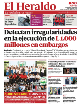 Cover of Diario El Heraldo