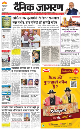Cover of Dainik Jagran - Jamshedpur