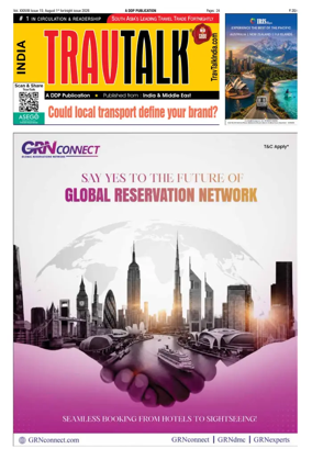 Cover of TravTalk - India