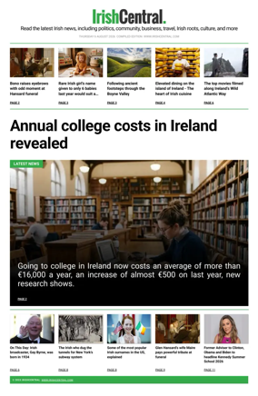 Cover of Irish Central