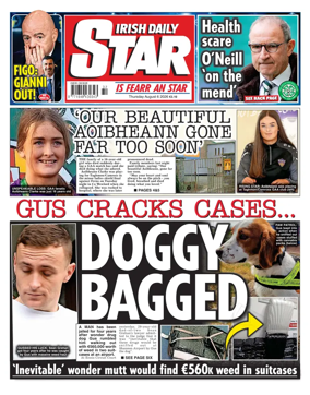 Cover of Irish Daily Star